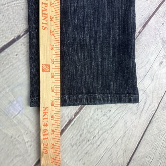 NYDJ Size 24W 30 Inseam Denim Jeans Blue Stretch Straight - Picture 7 of 13